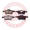 Bremsbelagsatz, Scheibenbremse Vorderachse MASTER-SPORT GERMANY 13046071612N-SET-MS