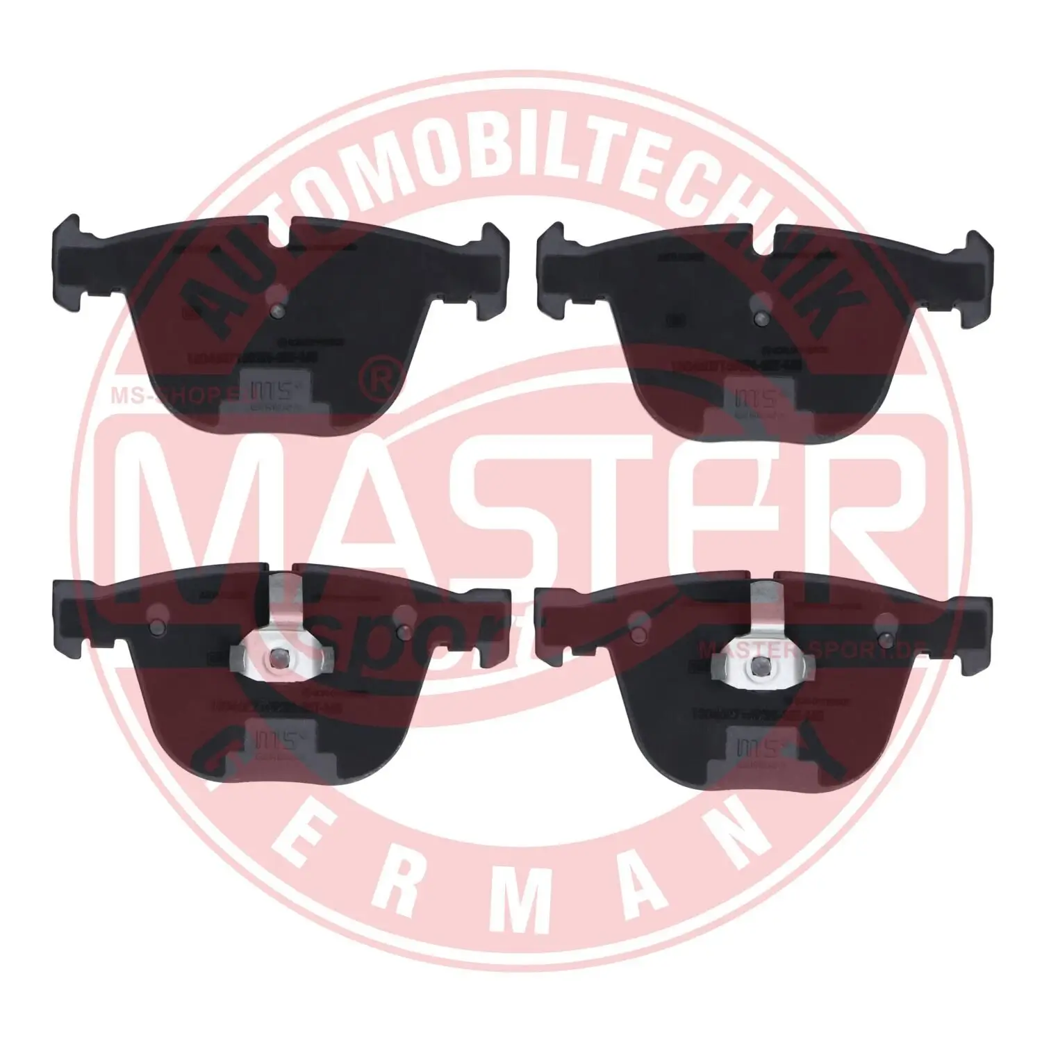 Bremsbelagsatz, Scheibenbremse Hinterachse MASTER-SPORT GERMANY 13046071692N-SET-MS