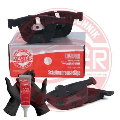 Bremsbelagsatz, Scheibenbremse Hinterachse MASTER-SPORT GERMANY 13046071692N-SET-MS Bild Bremsbelagsatz, Scheibenbremse Hinterachse MASTER-SPORT GERMANY 13046071692N-SET-MS