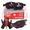 Bremsbelagsatz, Scheibenbremse Vorderachse MASTER-SPORT GERMANY 13046071722N-SET-MS