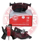 Bremsbelagsatz, Scheibenbremse Hinterachse MASTER-SPORT GERMANY 13046071742N-SET-MS
