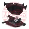 Bremsbelagsatz, Scheibenbremse Hinterachse MASTER-SPORT GERMANY 13046071742N-SET-MS Bild Bremsbelagsatz, Scheibenbremse Hinterachse MASTER-SPORT GERMANY 13046071742N-SET-MS