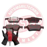 Bremsbelagsatz, Scheibenbremse Hinterachse MASTER-SPORT GERMANY 13046071752N-SET-MS