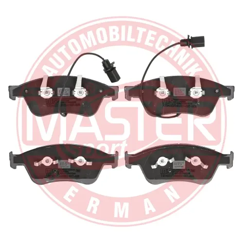 Bremsbelagsatz, Scheibenbremse Vorderachse MASTER-SPORT GERMANY 13046071822N-SET-MS Bild Bremsbelagsatz, Scheibenbremse Vorderachse MASTER-SPORT GERMANY 13046071822N-SET-MS