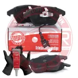 Bremsbelagsatz, Scheibenbremse Vorderachse MASTER-SPORT GERMANY 13046071842N-SET-MS