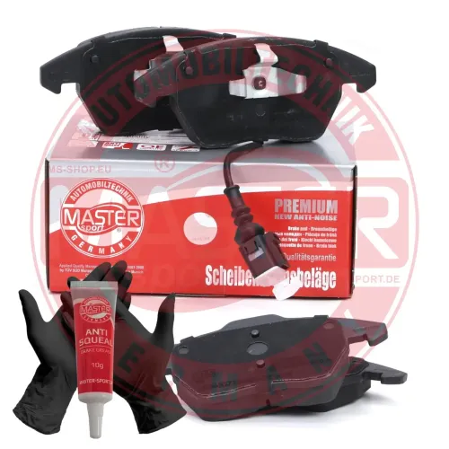 Bremsbelagsatz, Scheibenbremse Vorderachse MASTER-SPORT GERMANY 13046071842N-SET-MS Bild Bremsbelagsatz, Scheibenbremse Vorderachse MASTER-SPORT GERMANY 13046071842N-SET-MS