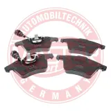 Bremsbelagsatz, Scheibenbremse Vorderachse MASTER-SPORT GERMANY 13046071912N-SET-MS