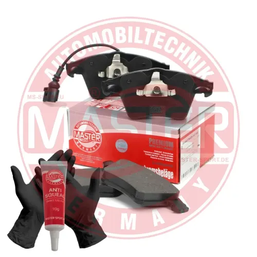 Bremsbelagsatz, Scheibenbremse Vorderachse MASTER-SPORT GERMANY 13046071922N-SET-MS Bild Bremsbelagsatz, Scheibenbremse Vorderachse MASTER-SPORT GERMANY 13046071922N-SET-MS