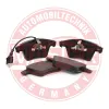 Bremsbelagsatz, Scheibenbremse Vorderachse MASTER-SPORT GERMANY 13046071922N-SET-MS Bild Bremsbelagsatz, Scheibenbremse Vorderachse MASTER-SPORT GERMANY 13046071922N-SET-MS