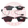 Bremsbelagsatz, Scheibenbremse Vorderachse MASTER-SPORT GERMANY 13046072012N-SET-MS