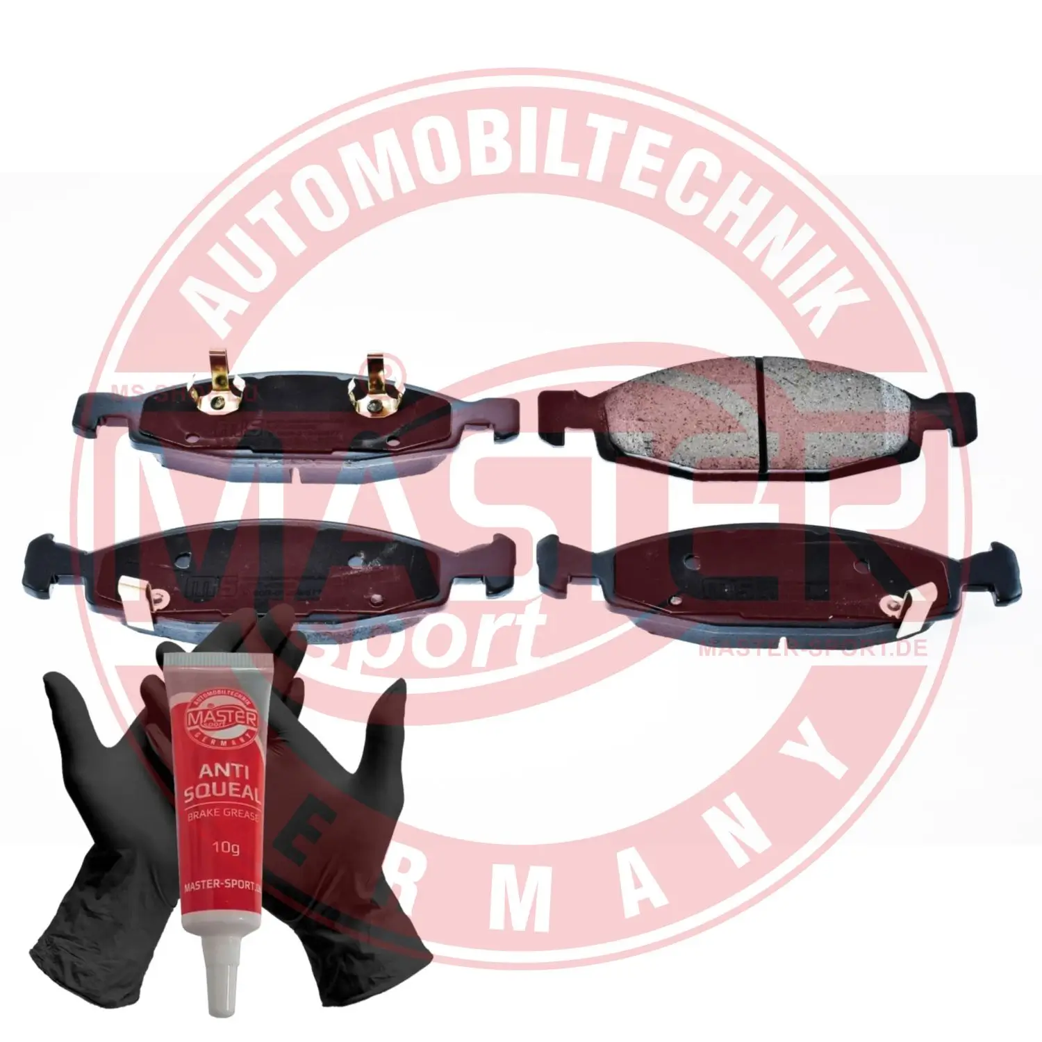 Bremsbelagsatz, Scheibenbremse Vorderachse MASTER-SPORT GERMANY 13046072062N-SET-MS