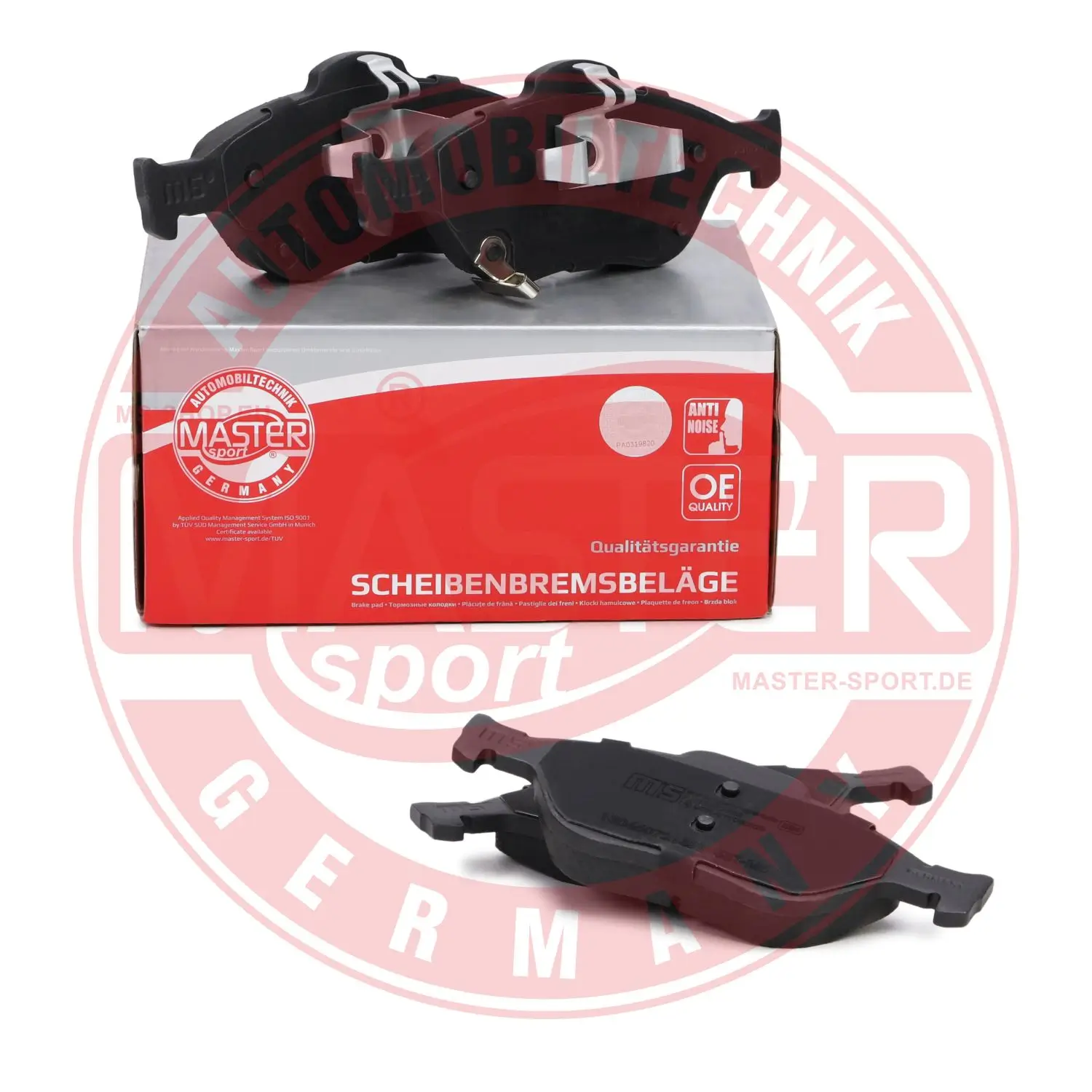 Bremsbelagsatz, Scheibenbremse MASTER-SPORT GERMANY 13046072132N-SET-MS Bild Bremsbelagsatz, Scheibenbremse MASTER-SPORT GERMANY 13046072132N-SET-MS