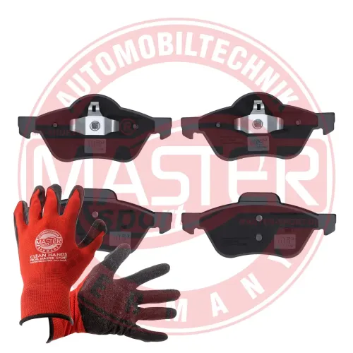 Bremsbelagsatz, Scheibenbremse Vorderachse MASTER-SPORT GERMANY 13046072212N-SET-MSP Bild Bremsbelagsatz, Scheibenbremse Vorderachse MASTER-SPORT GERMANY 13046072212N-SET-MSP
