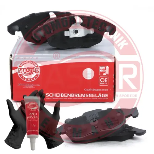 Bremsbelagsatz, Scheibenbremse Vorderachse MASTER-SPORT GERMANY 13046072292N-SET-MS Bild Bremsbelagsatz, Scheibenbremse Vorderachse MASTER-SPORT GERMANY 13046072292N-SET-MS