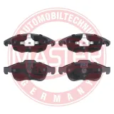 Bremsbelagsatz, Scheibenbremse Vorderachse MASTER-SPORT GERMANY 13046072292N-SET-MS