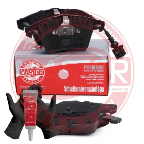 Bremsbelagsatz, Scheibenbremse Vorderachse MASTER-SPORT GERMANY 13046072362N-SET-MS Bild Bremsbelagsatz, Scheibenbremse Vorderachse MASTER-SPORT GERMANY 13046072362N-SET-MS