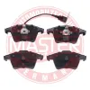 Bremsbelagsatz, Scheibenbremse Vorderachse MASTER-SPORT GERMANY 13046072362N-SET-MS