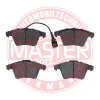 Bremsbelagsatz, Scheibenbremse Vorderachse MASTER-SPORT GERMANY 13046072362N-SET-MS Bild Bremsbelagsatz, Scheibenbremse Vorderachse MASTER-SPORT GERMANY 13046072362N-SET-MS