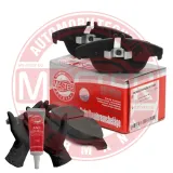 Bremsbelagsatz, Scheibenbremse Hinterachse MASTER-SPORT GERMANY 13046072442N-SET-MS