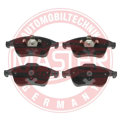Bremsbelagsatz, Scheibenbremse Vorderachse MASTER-SPORT GERMANY 13046072502N-SET-MS Bild Bremsbelagsatz, Scheibenbremse Vorderachse MASTER-SPORT GERMANY 13046072502N-SET-MS