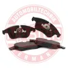 Bremsbelagsatz, Scheibenbremse Vorderachse MASTER-SPORT GERMANY 13046072502N-SET-MS Bild Bremsbelagsatz, Scheibenbremse Vorderachse MASTER-SPORT GERMANY 13046072502N-SET-MS