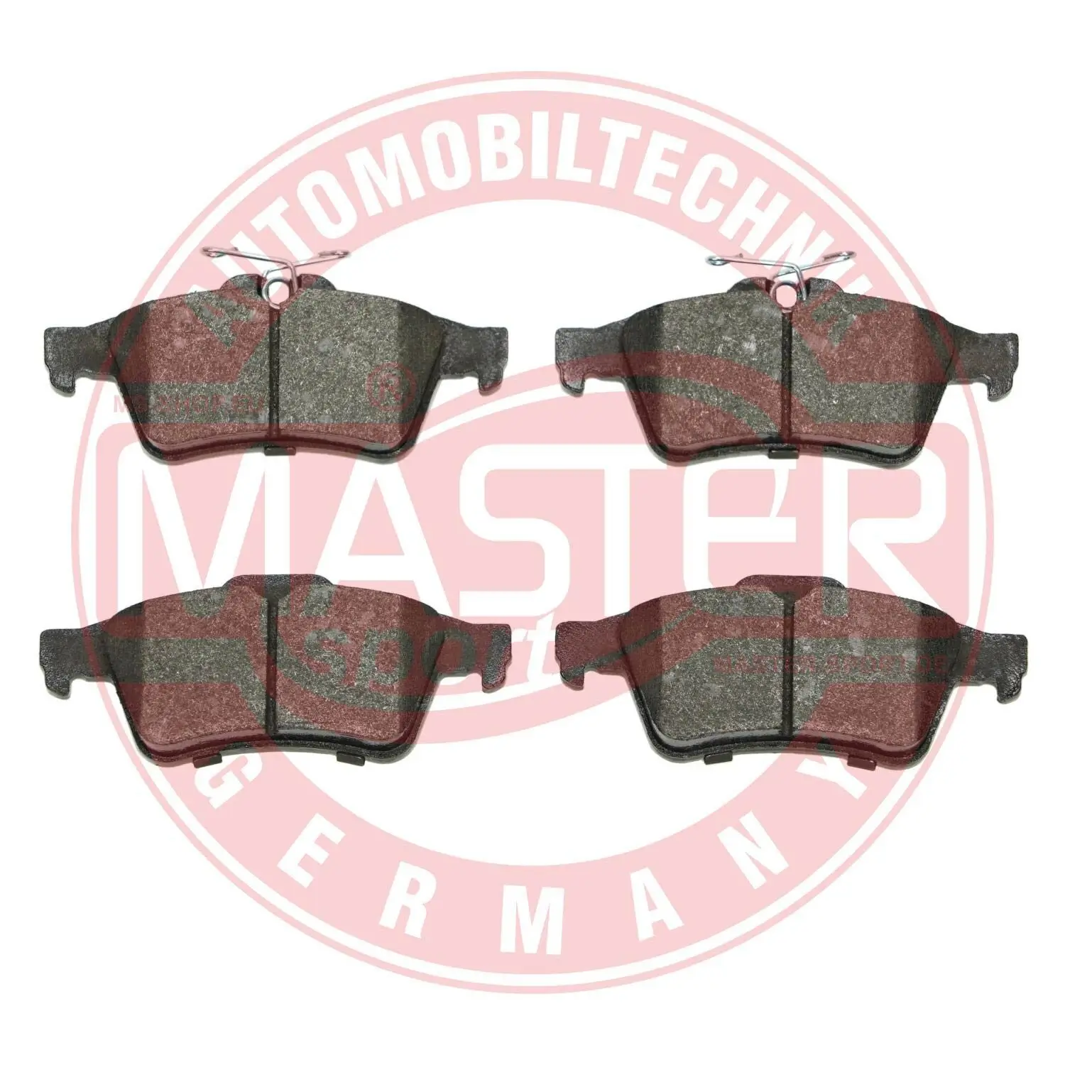 Bremsbelagsatz, Scheibenbremse Hinterachse MASTER-SPORT GERMANY 13046072512N-SET-MS
