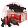 Bremsbelagsatz, Scheibenbremse Hinterachse MASTER-SPORT GERMANY 13046072512N-SET-MS