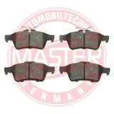 Bremsbelagsatz, Scheibenbremse Hinterachse MASTER-SPORT GERMANY 13046072512N-SET-MS