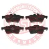 Bremsbelagsatz, Scheibenbremse Hinterachse MASTER-SPORT GERMANY 13046072512N-SET-MS Bild Bremsbelagsatz, Scheibenbremse Hinterachse MASTER-SPORT GERMANY 13046072512N-SET-MS