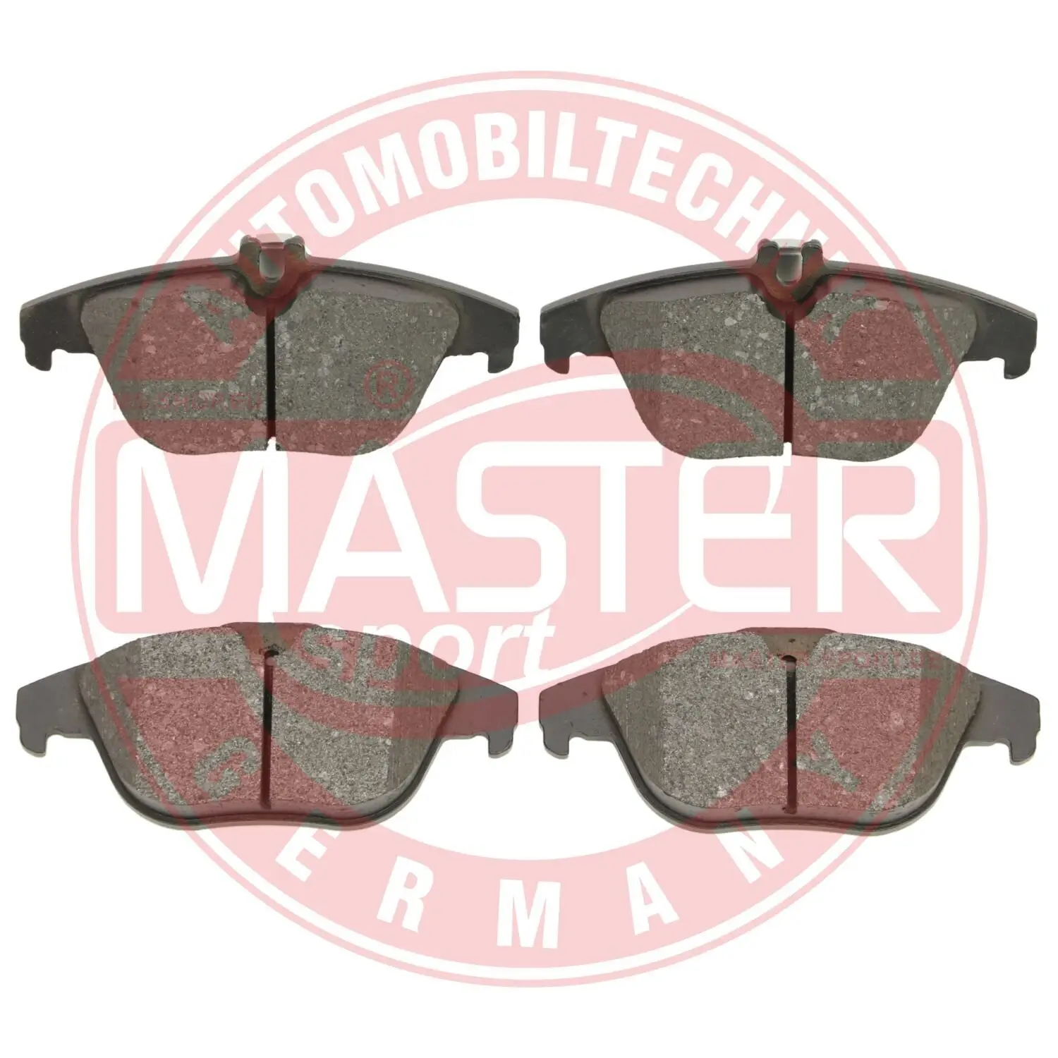 Bremsbelagsatz, Scheibenbremse Hinterachse MASTER-SPORT GERMANY 13046072572N-SET-MS