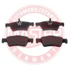 Bremsbelagsatz, Scheibenbremse Hinterachse MASTER-SPORT GERMANY 13046072592N-SET-MS