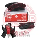 Bremsbelagsatz, Scheibenbremse Vorderachse MASTER-SPORT GERMANY 13046072622N-SET-MS