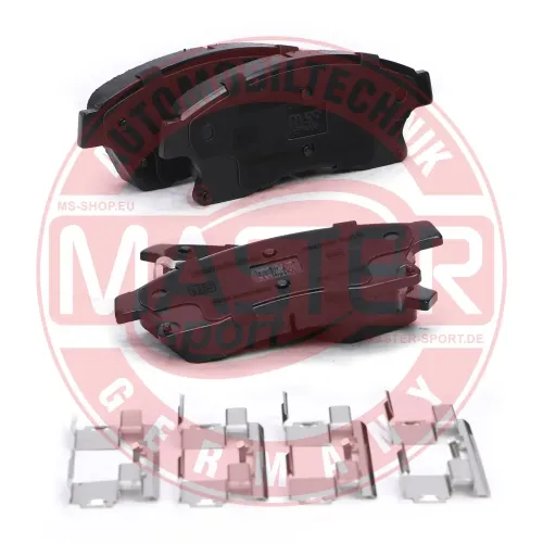 Bremsbelagsatz, Scheibenbremse Vorderachse MASTER-SPORT GERMANY 13046072622N-SET-MS Bild Bremsbelagsatz, Scheibenbremse Vorderachse MASTER-SPORT GERMANY 13046072622N-SET-MS