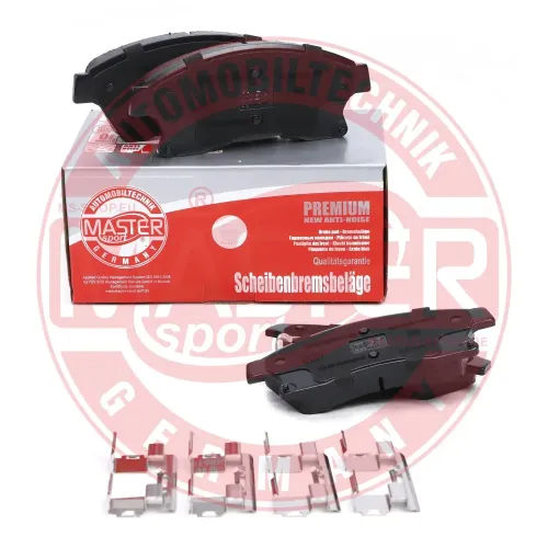 Bremsbelagsatz, Scheibenbremse Vorderachse MASTER-SPORT GERMANY 13046072622N-SET-MS Bild Bremsbelagsatz, Scheibenbremse Vorderachse MASTER-SPORT GERMANY 13046072622N-SET-MS