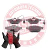 Bremsbelagsatz, Scheibenbremse Vorderachse MASTER-SPORT GERMANY 13046072652N-SET-MS