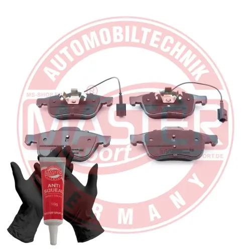 Bremsbelagsatz, Scheibenbremse Vorderachse MASTER-SPORT GERMANY 13046072652N-SET-MS Bild Bremsbelagsatz, Scheibenbremse Vorderachse MASTER-SPORT GERMANY 13046072652N-SET-MS