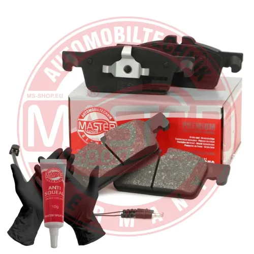 Bremsbelagsatz, Scheibenbremse Vorderachse MASTER-SPORT GERMANY 13046072762N-SET-MS Bild Bremsbelagsatz, Scheibenbremse Vorderachse MASTER-SPORT GERMANY 13046072762N-SET-MS