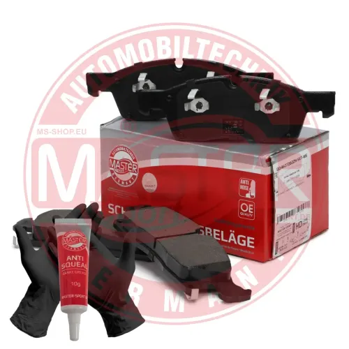 Bremsbelagsatz, Scheibenbremse Vorderachse MASTER-SPORT GERMANY 13046072822N-SET-MS Bild Bremsbelagsatz, Scheibenbremse Vorderachse MASTER-SPORT GERMANY 13046072822N-SET-MS