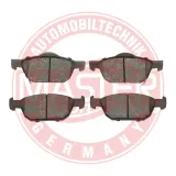 Bremsbelagsatz, Scheibenbremse Vorderachse MASTER-SPORT GERMANY 13046072842N-SET-MS