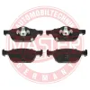 Bremsbelagsatz, Scheibenbremse Vorderachse MASTER-SPORT GERMANY 13046072842N-SET-MS Bild Bremsbelagsatz, Scheibenbremse Vorderachse MASTER-SPORT GERMANY 13046072842N-SET-MS