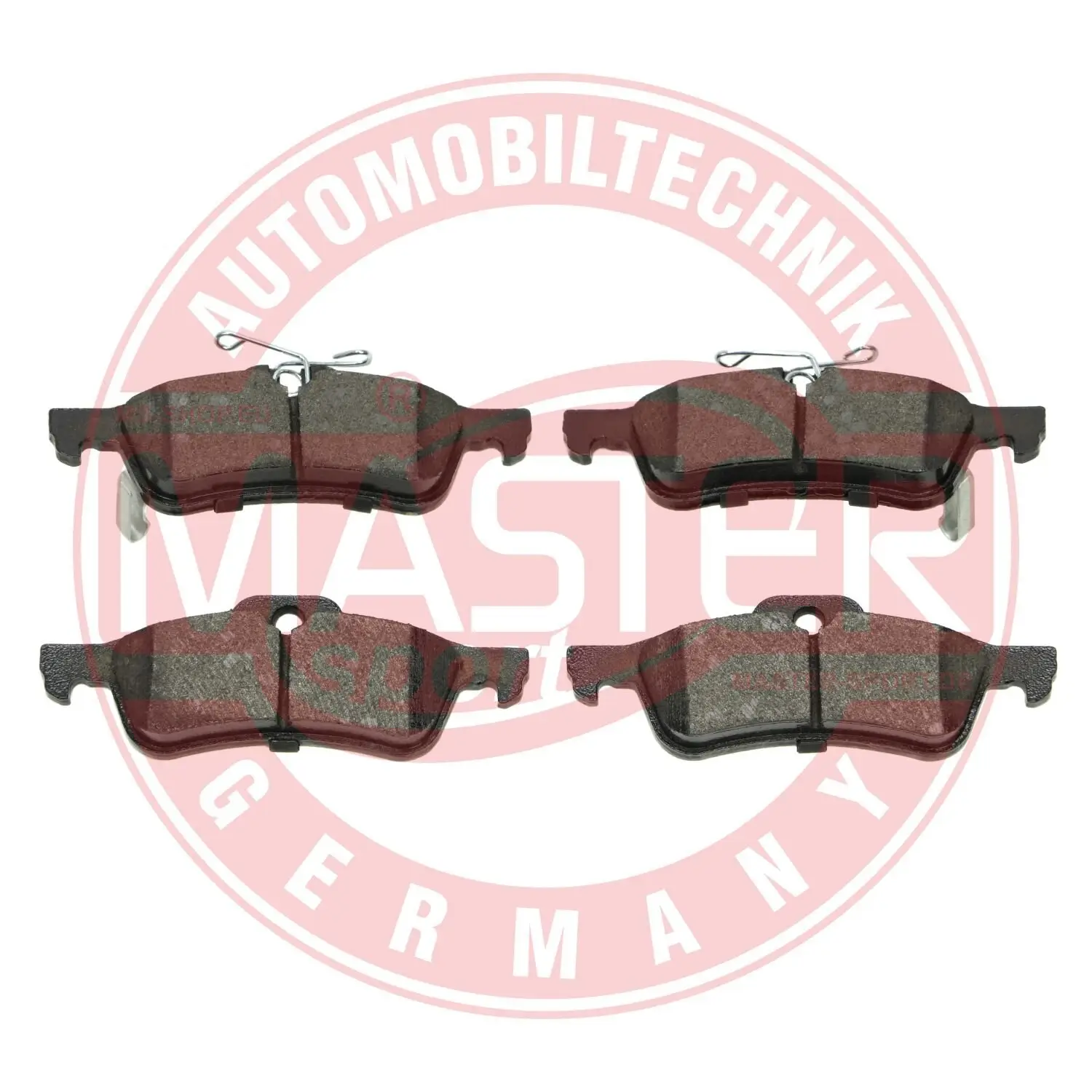 Bremsbelagsatz, Scheibenbremse Hinterachse MASTER-SPORT GERMANY 13046072902N-SET-MS