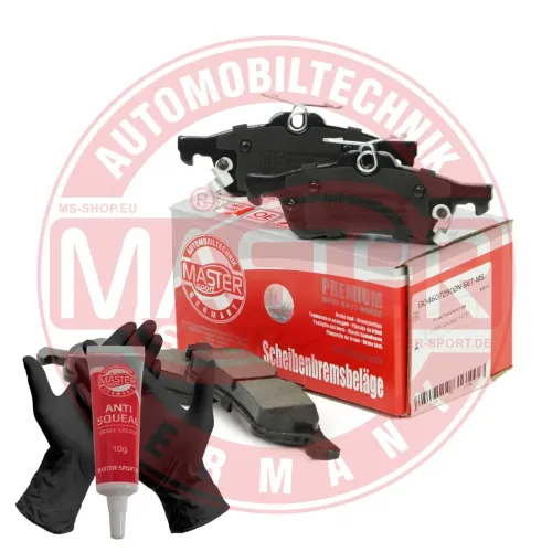 Bremsbelagsatz, Scheibenbremse Hinterachse MASTER-SPORT GERMANY 13046072902N-SET-MS Bild Bremsbelagsatz, Scheibenbremse Hinterachse MASTER-SPORT GERMANY 13046072902N-SET-MS