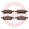 Bremsbelagsatz, Scheibenbremse Hinterachse MASTER-SPORT GERMANY 13046072902N-SET-MS Bild Bremsbelagsatz, Scheibenbremse Hinterachse MASTER-SPORT GERMANY 13046072902N-SET-MS