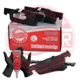 Bremsbelagsatz, Scheibenbremse Vorderachse MASTER-SPORT GERMANY 13046072982N-SET-MS