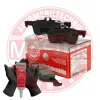 Bremsbelagsatz, Scheibenbremse Hinterachse MASTER-SPORT GERMANY 13046073012N-SET-MS