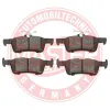 Bremsbelagsatz, Scheibenbremse Hinterachse MASTER-SPORT GERMANY 13046073012N-SET-MS