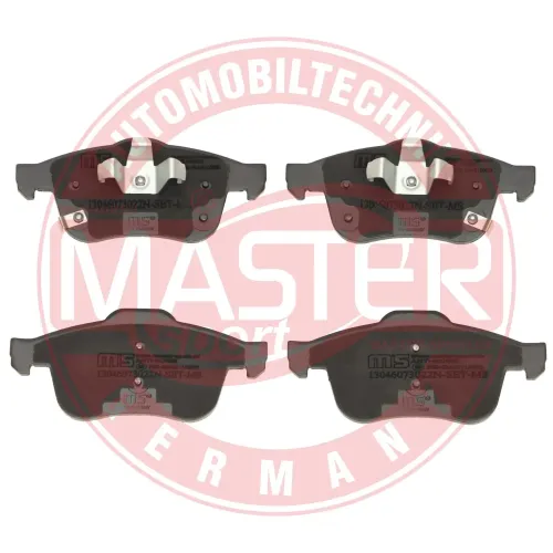 Bremsbelagsatz, Scheibenbremse Vorderachse MASTER-SPORT GERMANY 13046073022N-SET-MS Bild Bremsbelagsatz, Scheibenbremse Vorderachse MASTER-SPORT GERMANY 13046073022N-SET-MS