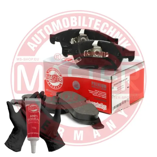 Bremsbelagsatz, Scheibenbremse Vorderachse MASTER-SPORT GERMANY 13046073112N-SET-MS Bild Bremsbelagsatz, Scheibenbremse Vorderachse MASTER-SPORT GERMANY 13046073112N-SET-MS