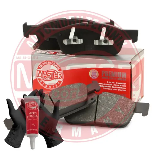 Bremsbelagsatz, Scheibenbremse Vorderachse MASTER-SPORT GERMANY 13046073212N-SET-MS Bild Bremsbelagsatz, Scheibenbremse Vorderachse MASTER-SPORT GERMANY 13046073212N-SET-MS