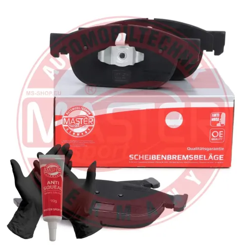 Bremsbelagsatz, Scheibenbremse Vorderachse MASTER-SPORT GERMANY 13046073282N-SET-MS Bild Bremsbelagsatz, Scheibenbremse Vorderachse MASTER-SPORT GERMANY 13046073282N-SET-MS